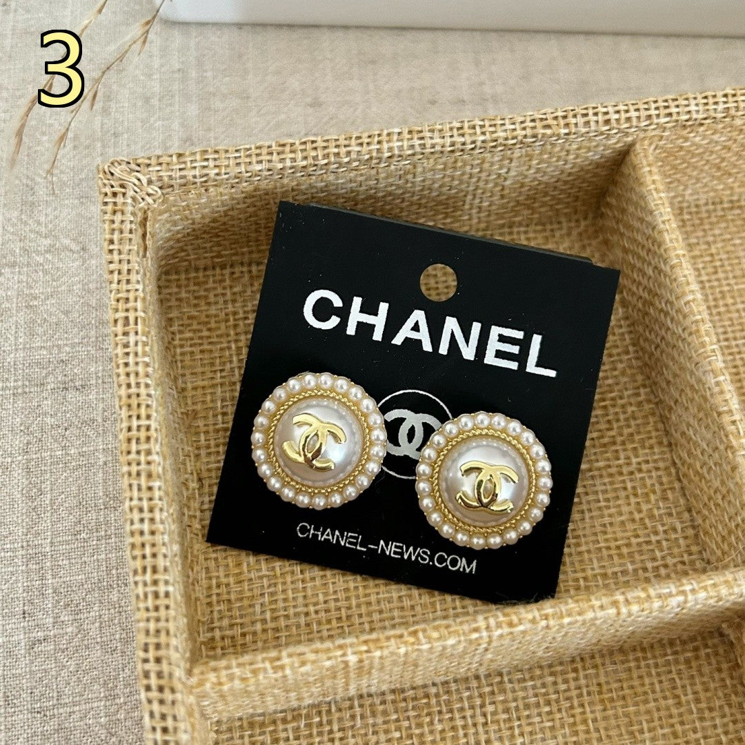 Classic Designer Style Pearl Earrings for Daily Wear