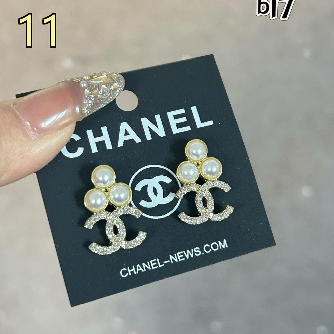 Classic Designer Style Pearl Earrings for Daily Wear