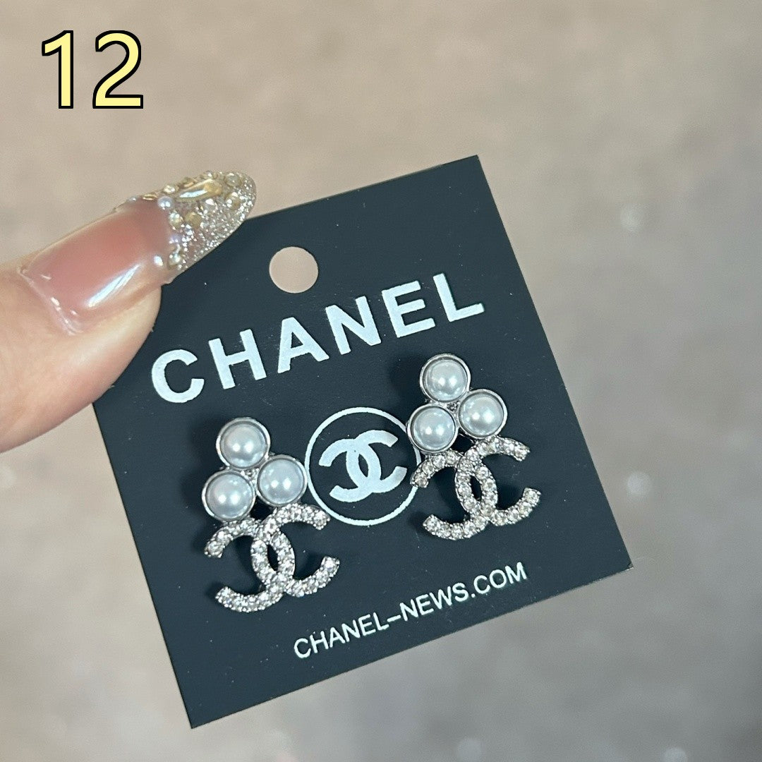 Classic Designer Style Pearl Earrings for Daily Wear