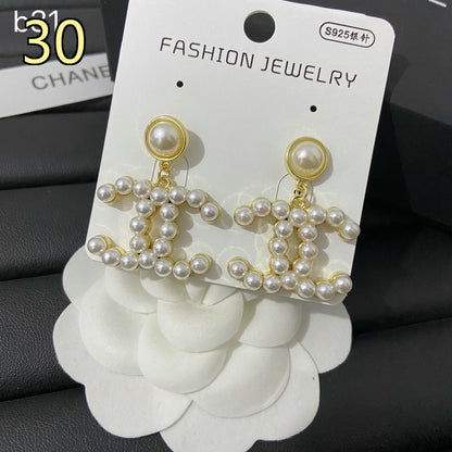 Classic Designer Style Pearl Earrings for Daily Wear