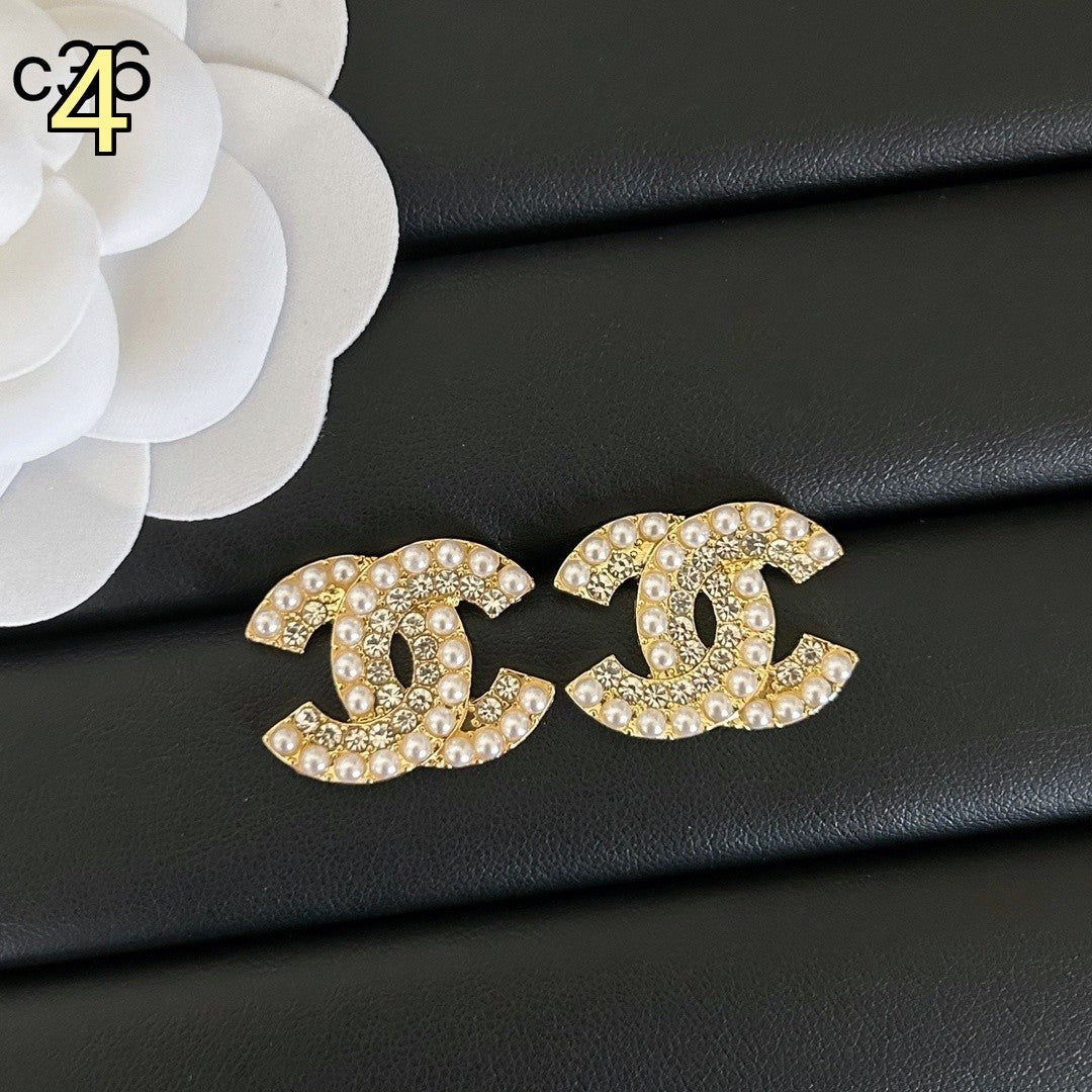 Classic Designer Style Pearl Earrings for Daily Wear