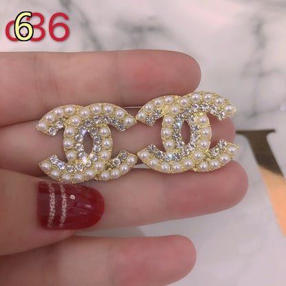 Classic Designer Style Pearl Earrings for Daily Wear