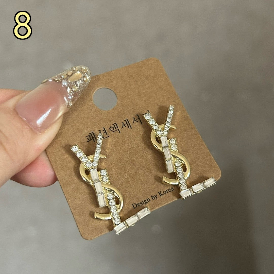 Classic Designer Style Pearl Earrings for Daily Wear