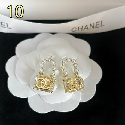 Classic Designer Style Pearl Earrings for Daily Wear