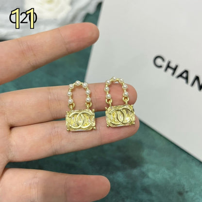 Classic Designer Style Pearl Earrings for Daily Wear