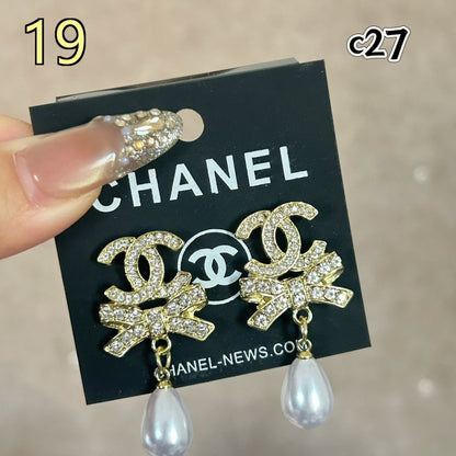 Classic Designer Style Pearl Earrings for Daily Wear