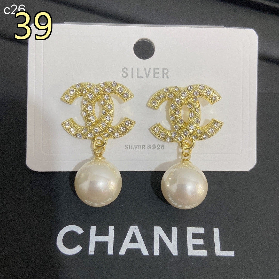 Classic Designer Style Pearl Earrings for Daily Wear