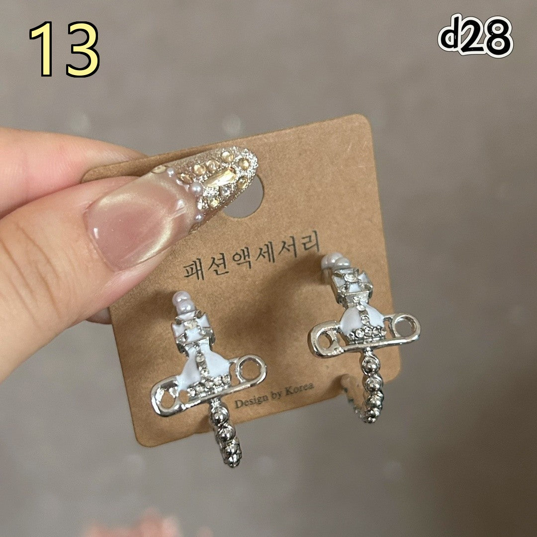 Classic Designer Style Pearl Earrings for Daily Wear