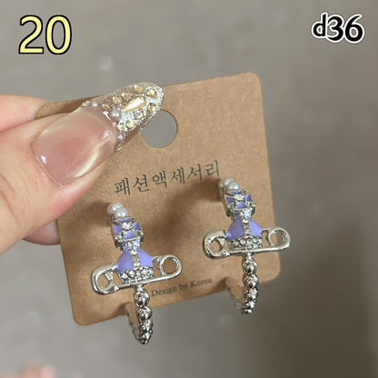 Classic Designer Style Pearl Earrings for Daily Wear