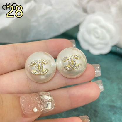 Classic Designer Style Pearl Earrings for Daily Wear