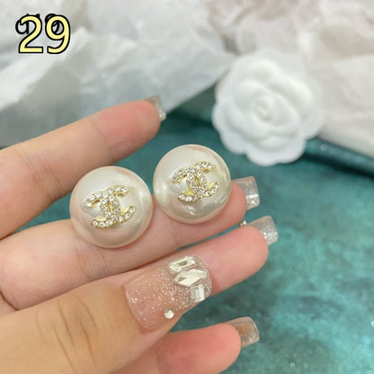 Classic Designer Style Pearl Earrings for Daily Wear