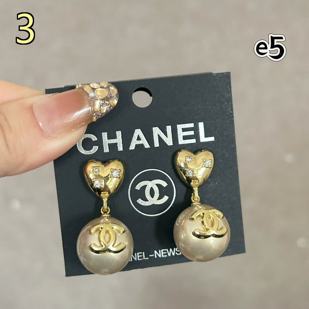 Classic Designer Style Pearl Earrings for Daily Wear