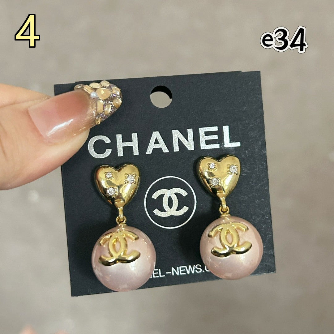 Classic Designer Style Pearl Earrings for Daily Wear