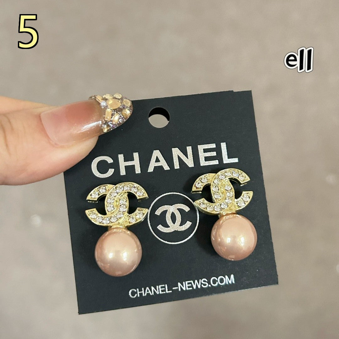Classic Designer Style Pearl Earrings for Daily Wear