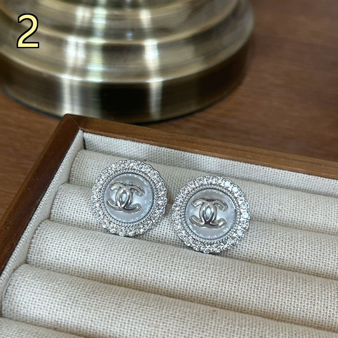 Classic Designer Style Pearl Earrings for Daily Wear