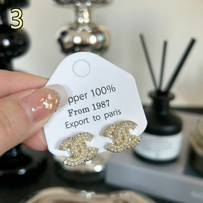 Classic Designer Style Pearl Earrings for Daily Wear