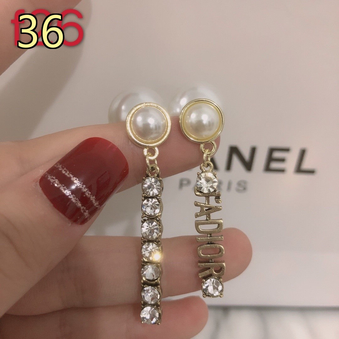 Classic Designer Style Pearl Earrings for Daily Wear