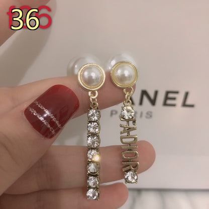 Classic Designer Style Pearl Earrings for Daily Wear