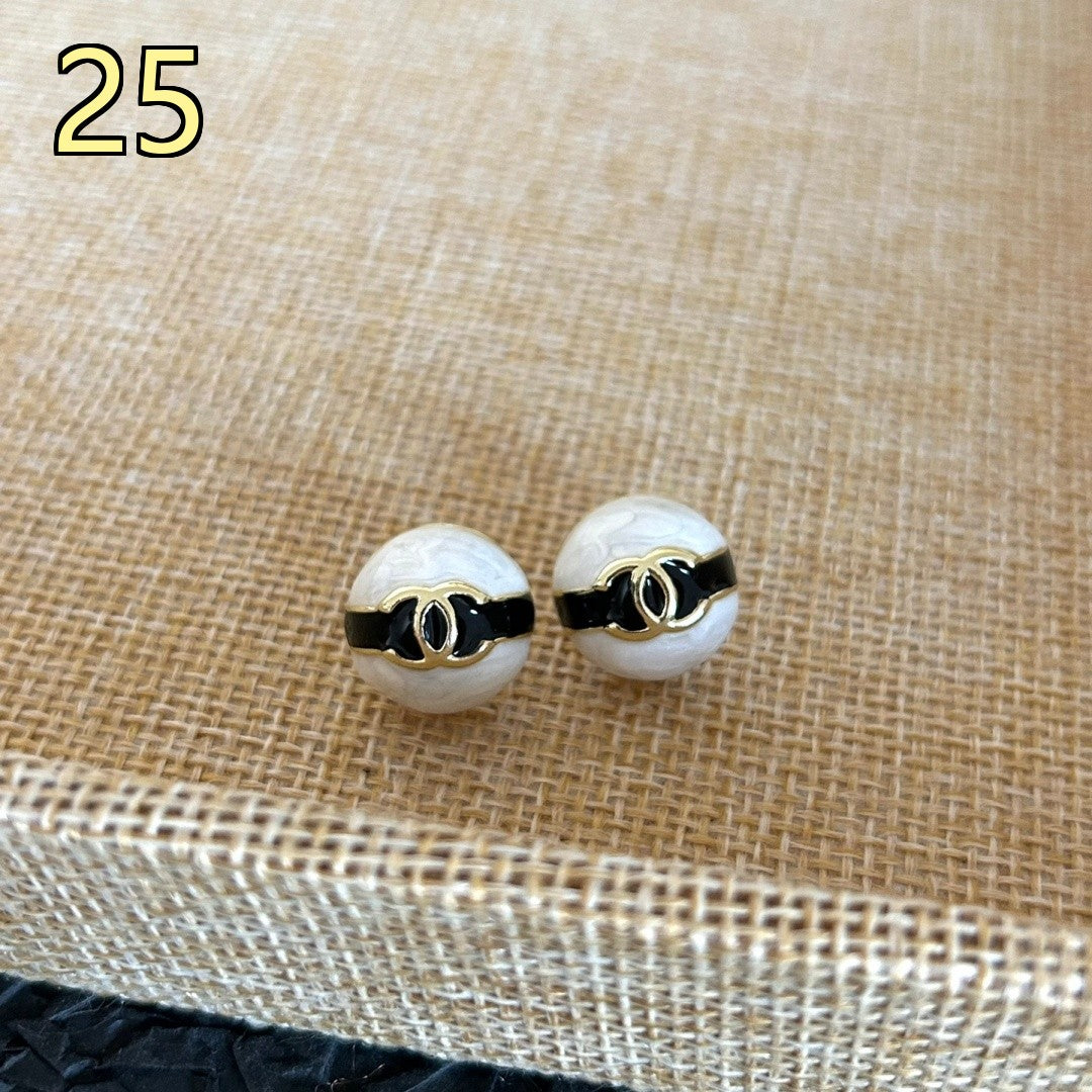 Classic Designer Style Pearl Earrings for Daily Wear