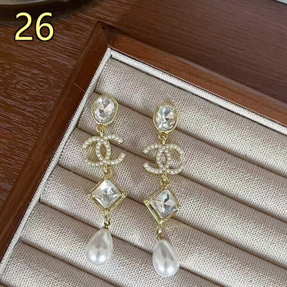Classic Designer Style Pearl Earrings for Daily Wear