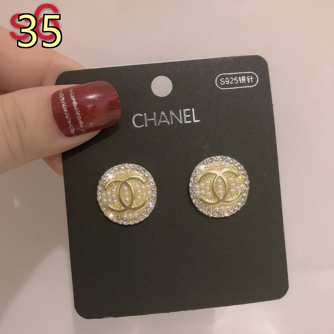 Classic Designer Style Pearl Earrings for Daily Wear