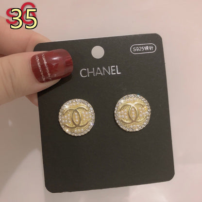 Classic Designer Style Pearl Earrings for Daily Wear