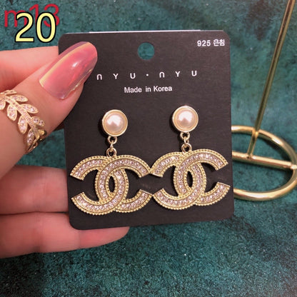 Classic Designer Style Pearl Earrings for Daily Wear