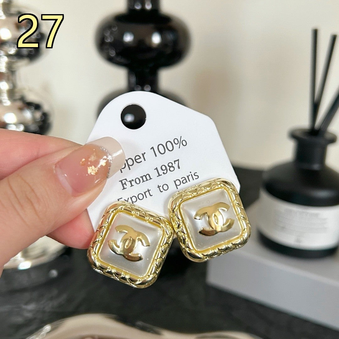 Classic Designer Style Pearl Earrings for Daily Wear