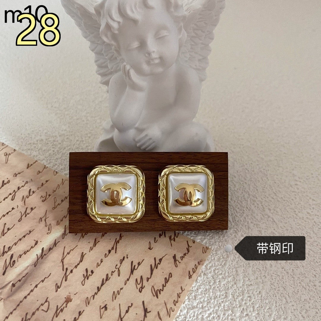 Classic Designer Style Pearl Earrings for Daily Wear