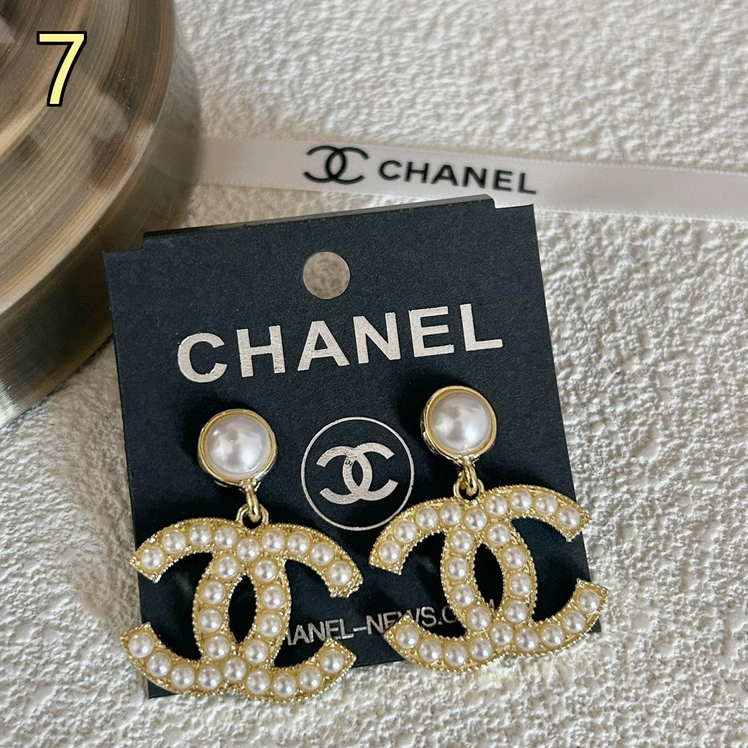 Classic Designer Style Pearl Earrings for Daily Wear
