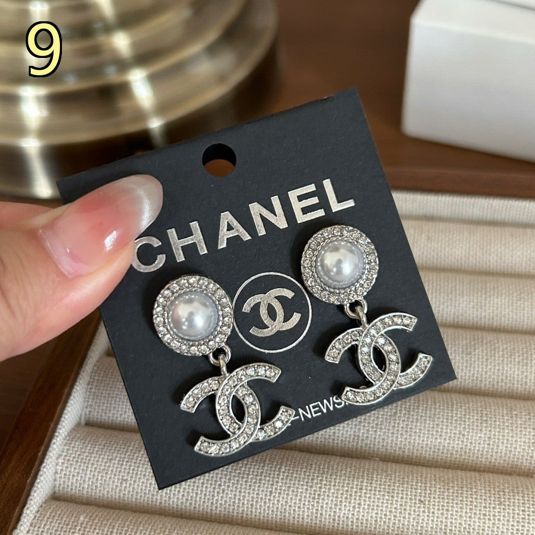 Classic Designer Style Pearl Earrings for Daily Wear