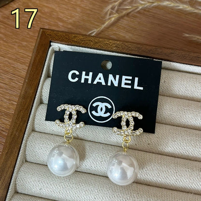 Classic Designer Style Pearl Earrings for Daily Wear