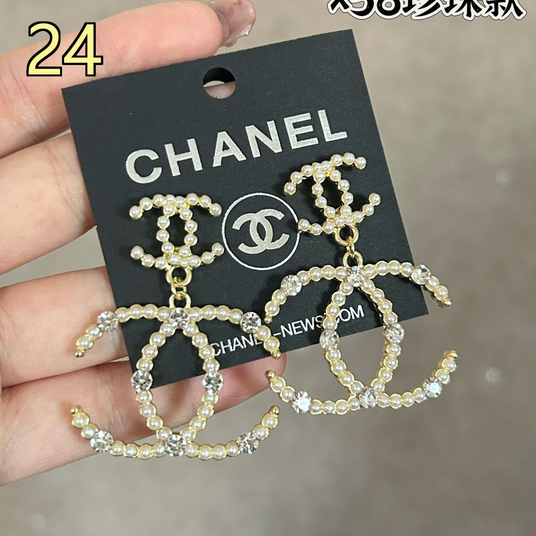 Classic Designer Style Pearl Earrings for Daily Wear