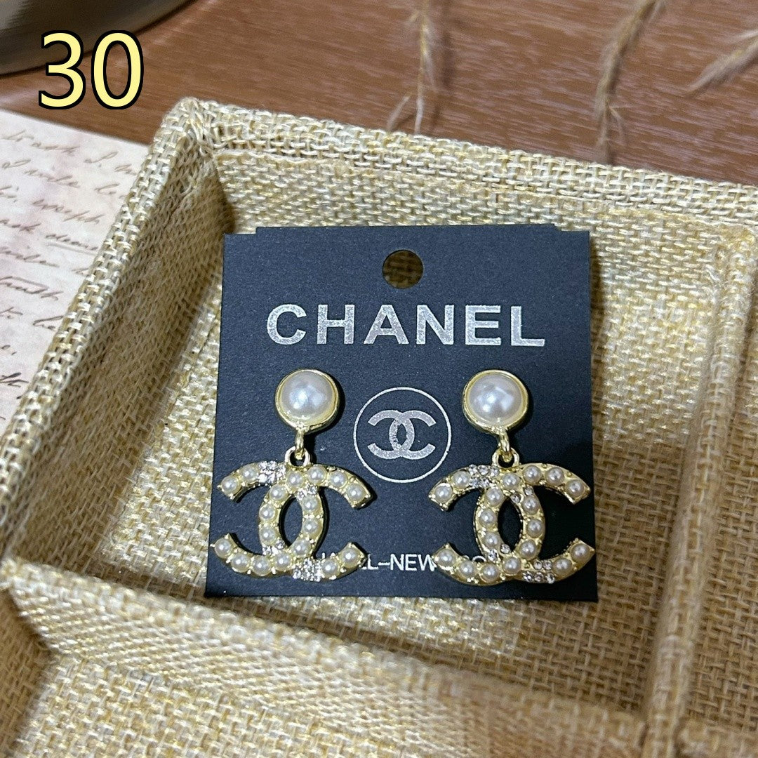 Classic Designer Style Pearl Earrings for Daily Wear