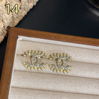 Classic Designer Style Pearl Earrings for Daily Wear