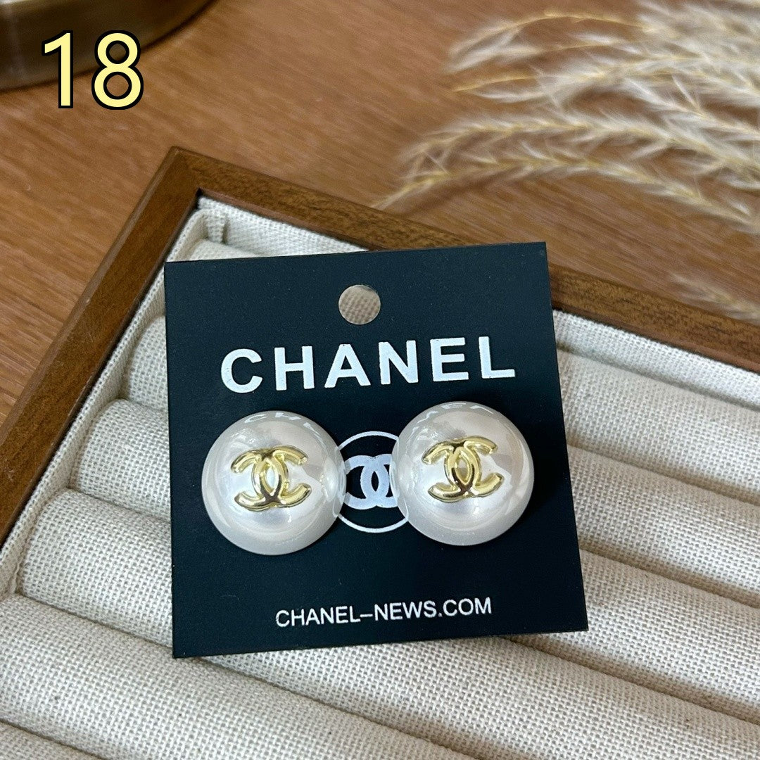 Classic Designer Style Pearl Earrings for Daily Wear