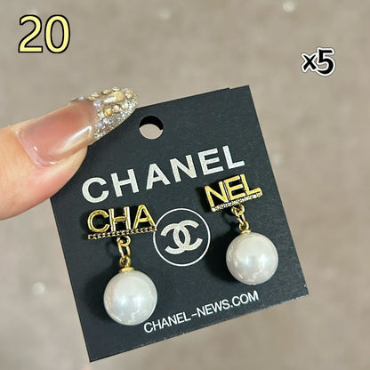 Classic Designer Style Pearl Earrings for Daily Wear