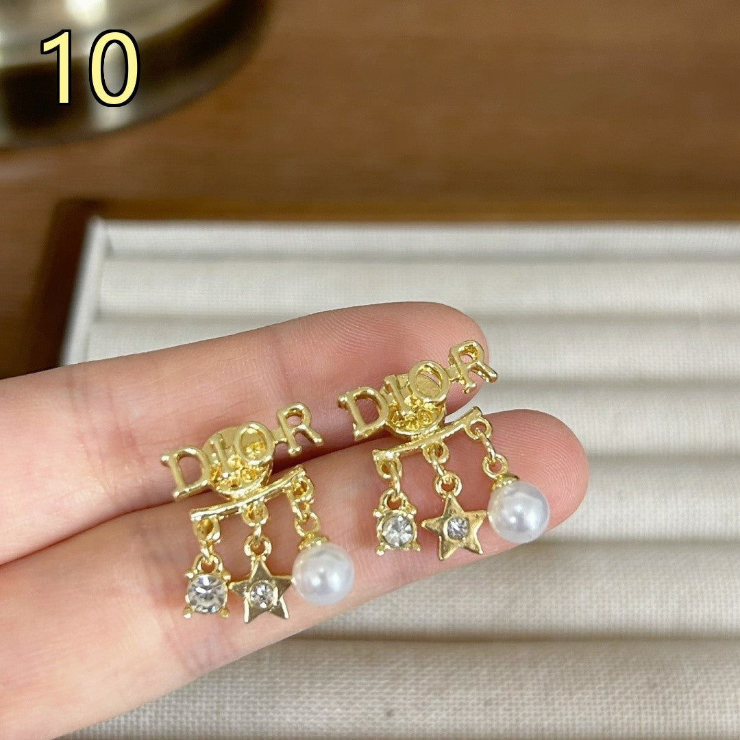 Classic Designer Style Pearl Earrings for Daily Wear