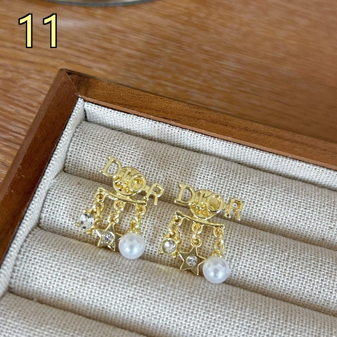 Classic Designer Style Pearl Earrings for Daily Wear
