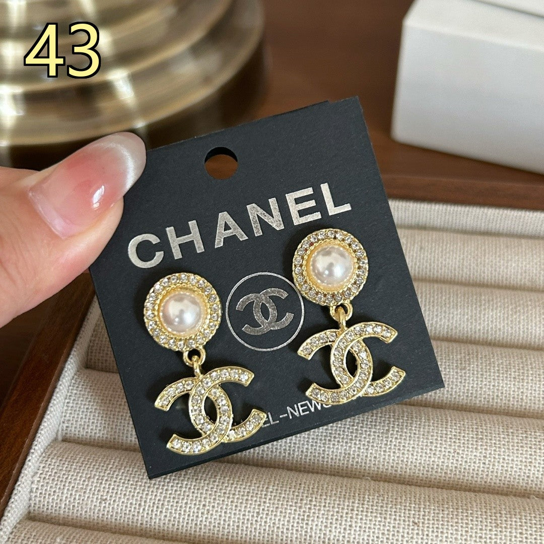 Classic Designer Style Pearl Earrings for Daily Wear