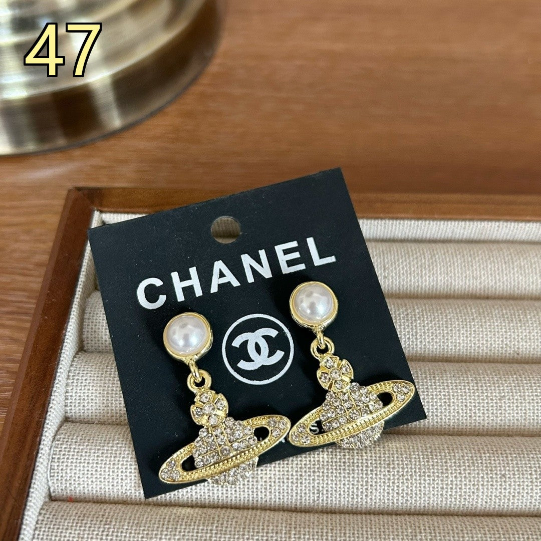 Classic Designer Style Pearl Earrings for Daily Wear