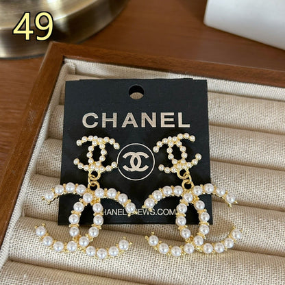 Classic Designer Style Pearl Earrings for Daily Wear