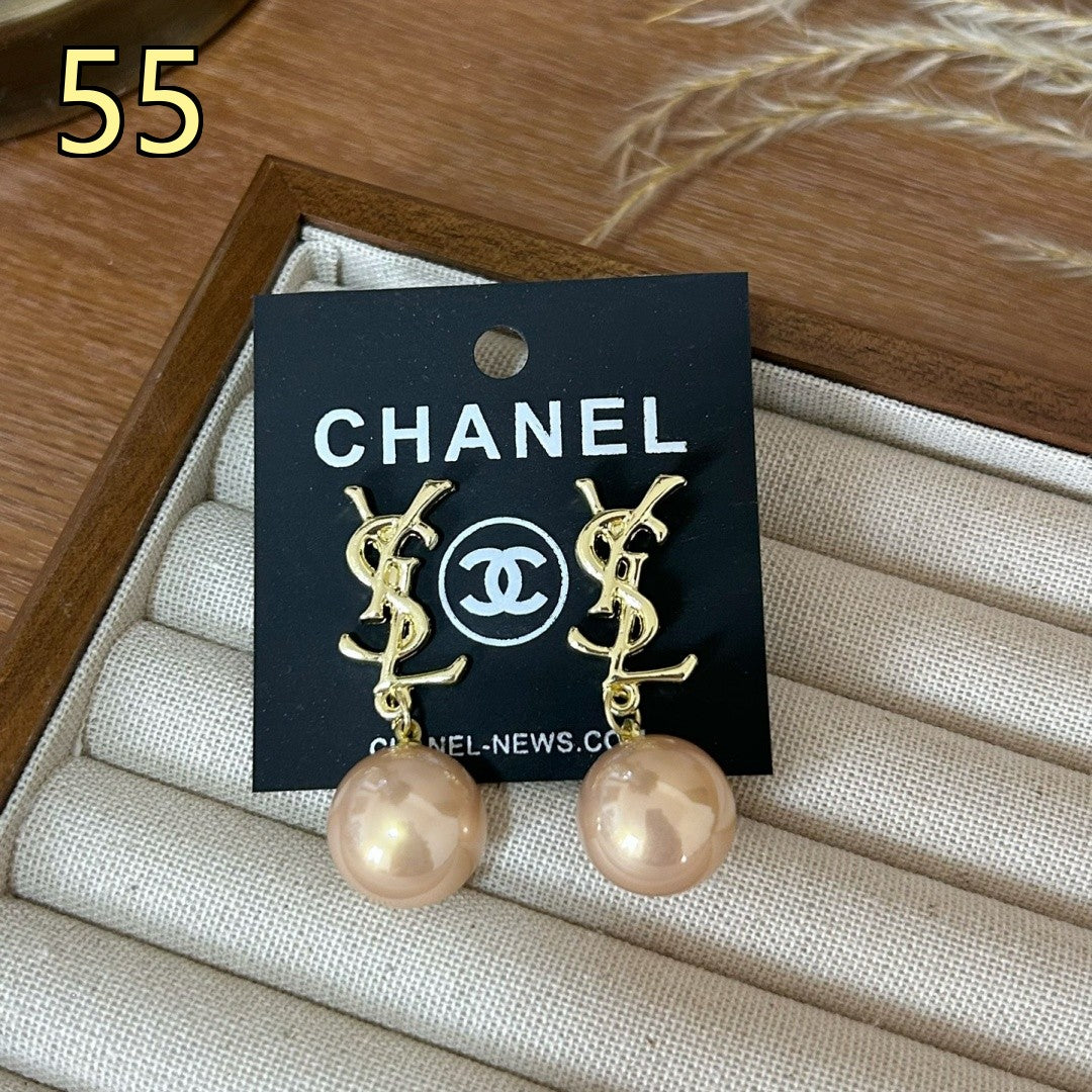 Classic Designer Style Pearl Earrings for Daily Wear