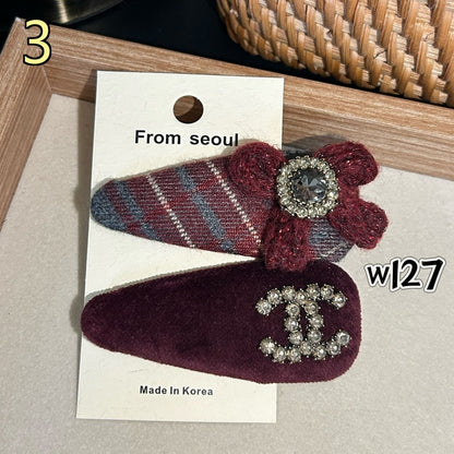 Fashion Hair Hoop & Hair Clips Set for Women