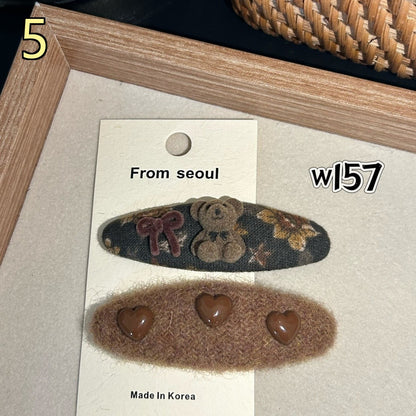 Fashion Hair Hoop & Hair Clips Set for Women